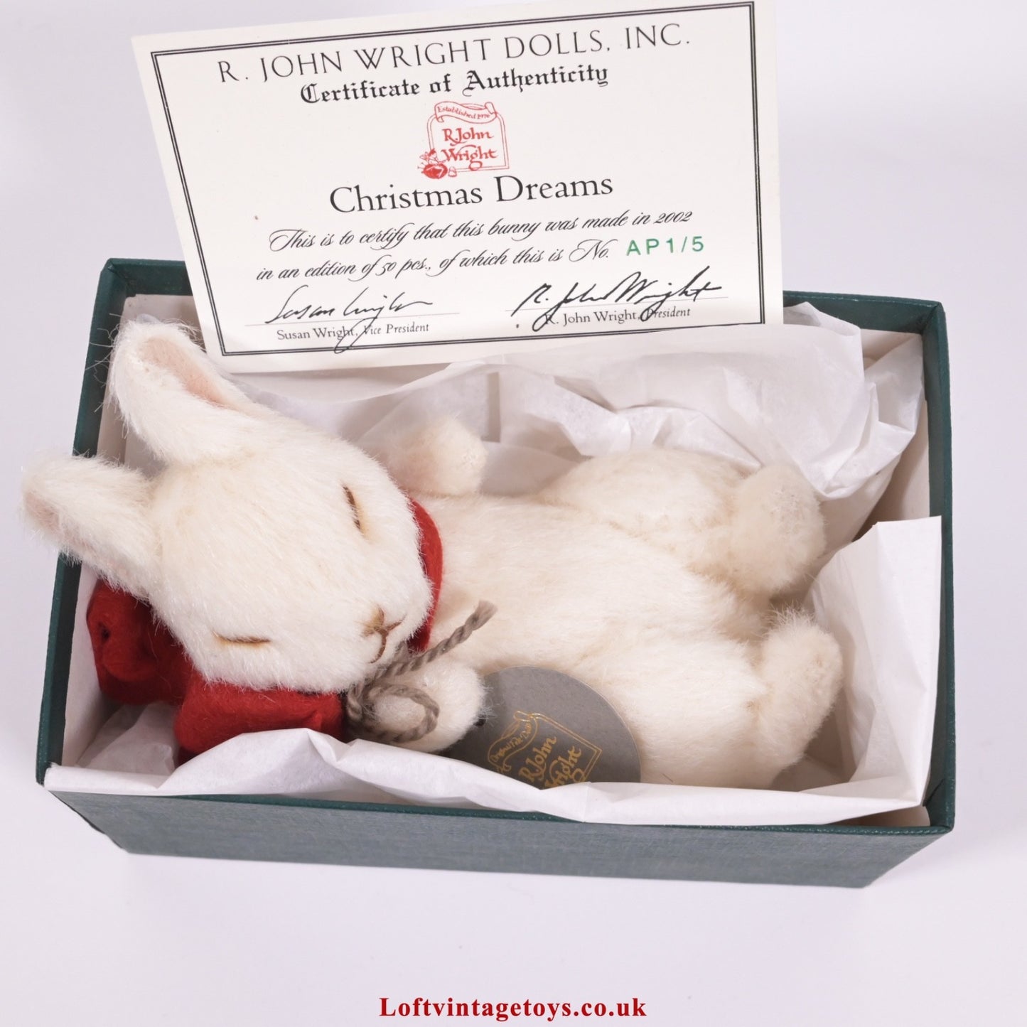 R. John Wright Christmas Dreams, Ltd Ed 1 of 5 Artist Proof - Very Rare