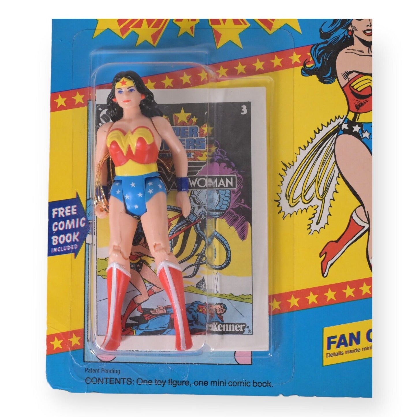 Kenner 1985 Super Powers Wonder Woman Figure - 1984