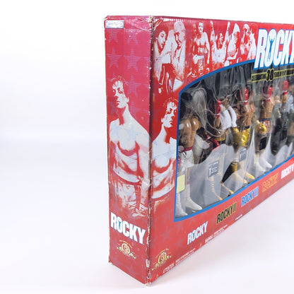 JAKKS ROCKY 30TH ANNIVERSARY SET - Celebrating 30 Years Of Rocky Balboa - SEALED