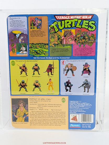Teenage Mutant Ninja Turtles 1988 April O'Neil 10 Bk Unpunched - UKG 85%