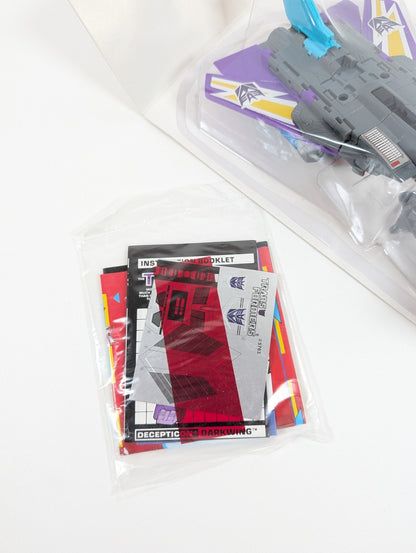 Hasbro Vintage Transformers Powermaster Darkwing With Throttle - Sealed Inside