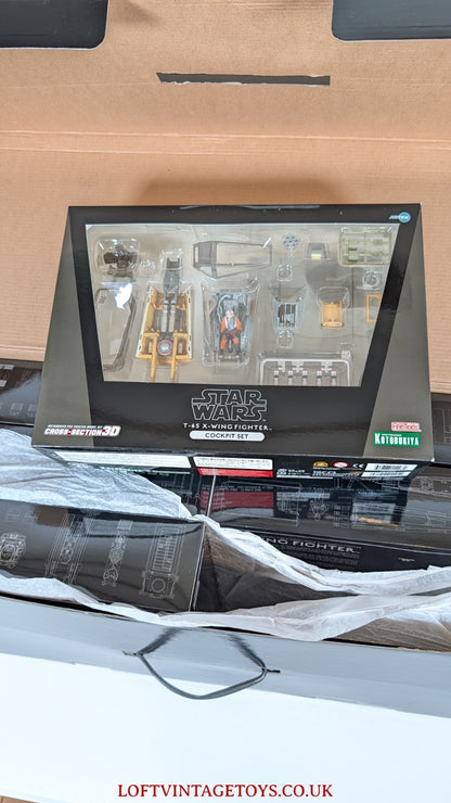 Kotobukiya Star Wars T-65 X-Wing Cross Section Model Kit MIB