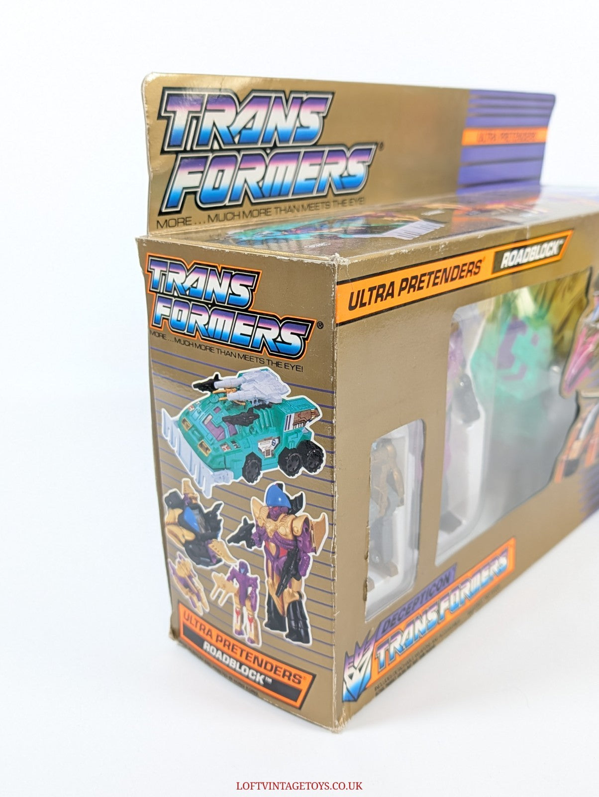 Hasbro 1988 Transformers Ultra Pretenders Roadblock- Sealed inside