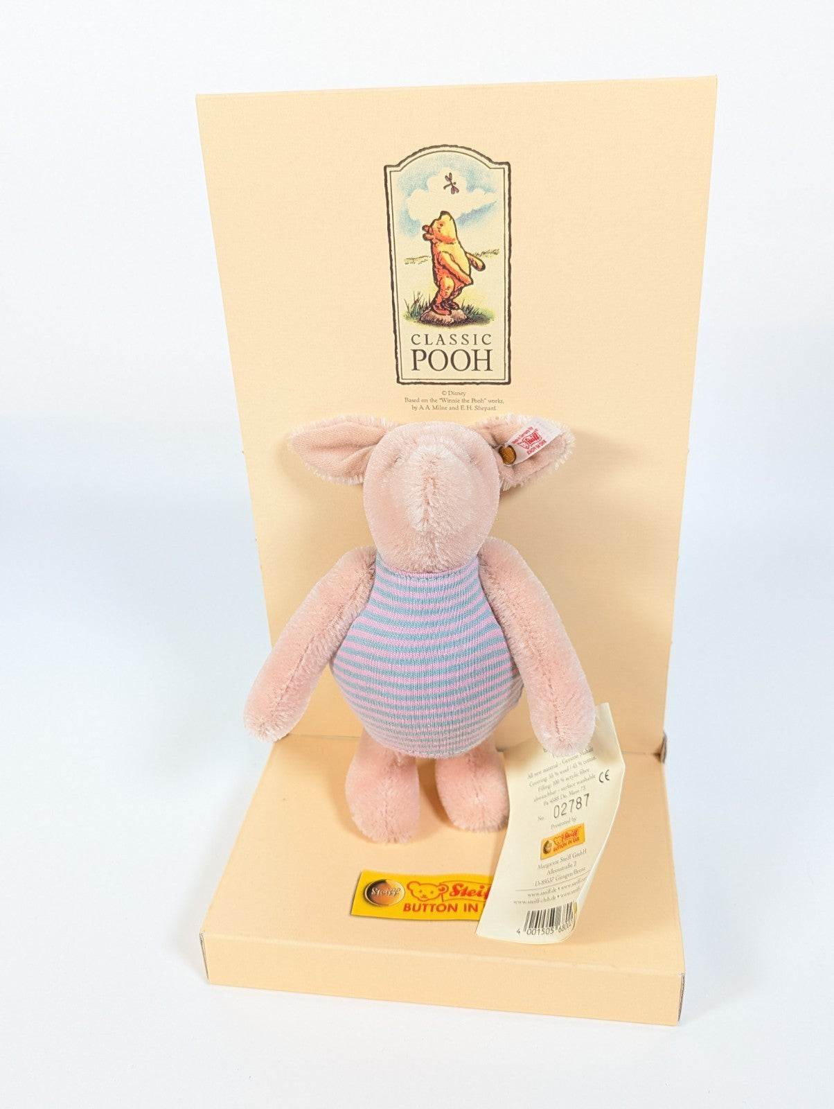 Steiff Classic Winnie The Pooh Piglet, Ltd Edition - 680021