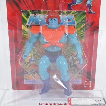 Mattel Masters of the Universe Faker,  Series 6 , AFA 85 UNCIRCULATED