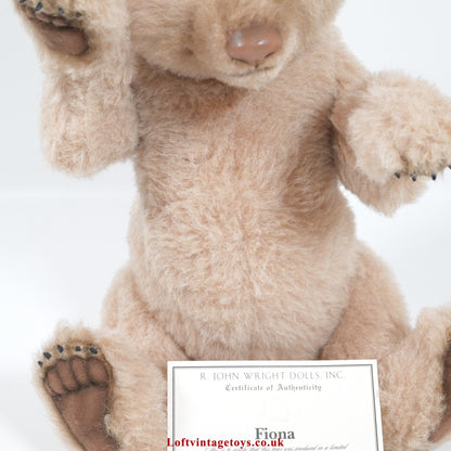 R. John Wright Fiona Artist Proof Bear, Ltd Ed no. 4 of 5