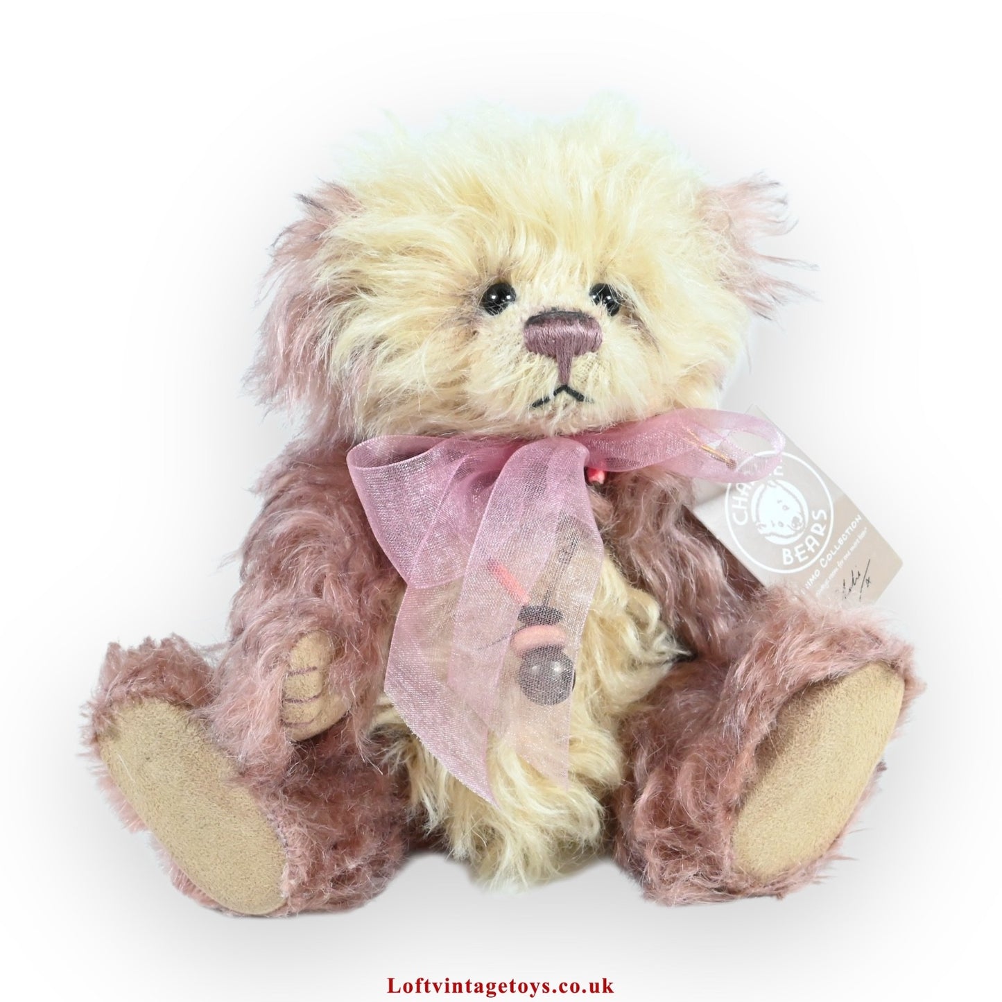 Charlie Bears Raspberry Pavlova Isabelle Minimo Collection panda, Ltd Ed of 2000