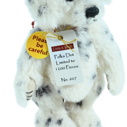 Charlie Bears Polka Dot the Dalmatian Dog, Minimo Collection, Ltd Ed of 1200