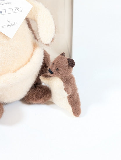 R. John Wright Winnie The Pooh Kanga & Roo Pack, Ltd Ed of 1000