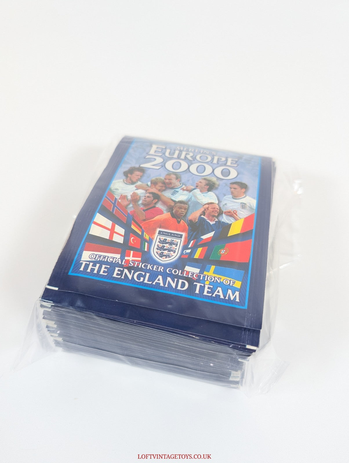 Merlin's Europe 2000 Sealed Sticker Packs * 50 packs