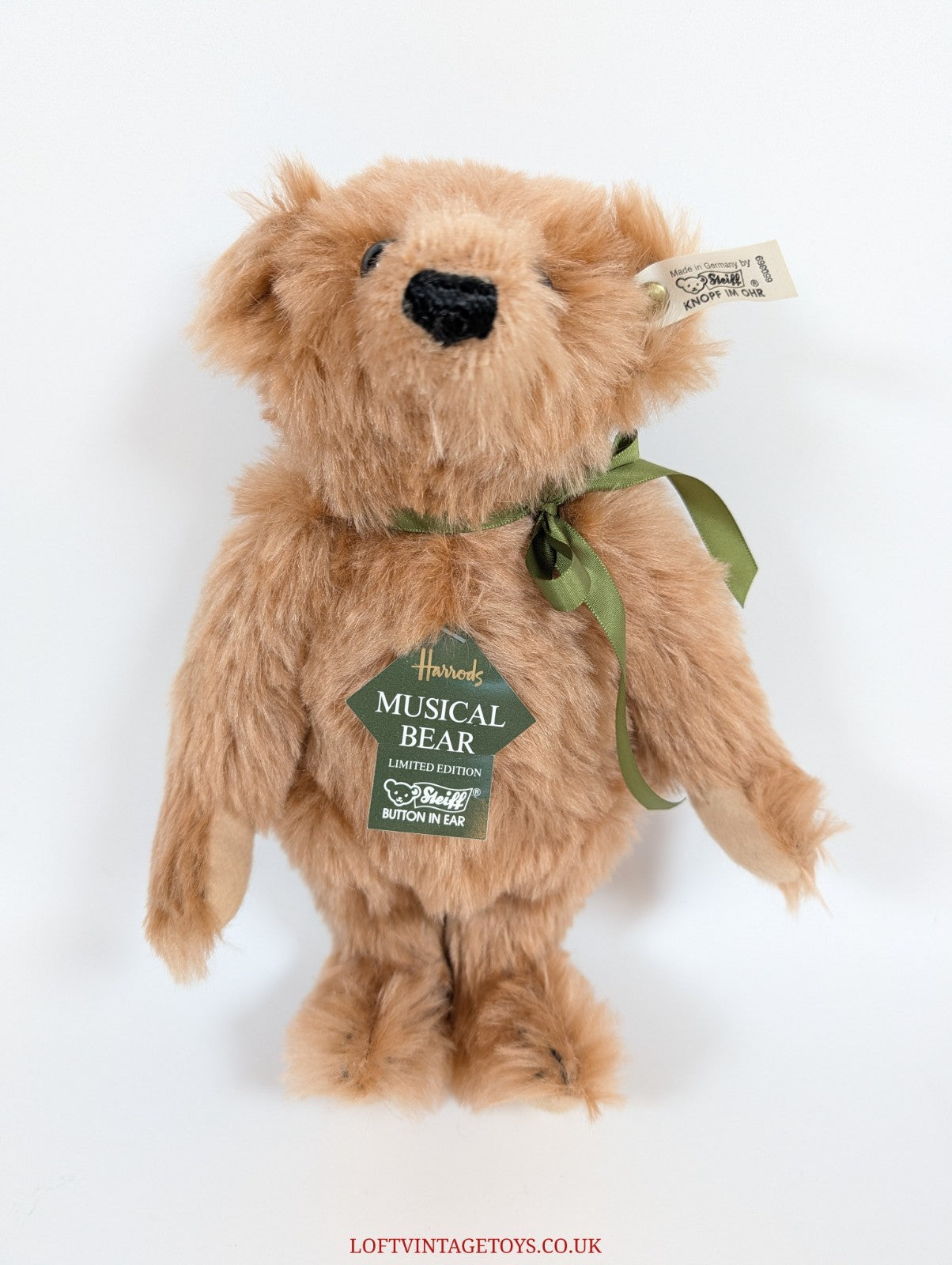 Steiff Harrods Musical Bear 650369, Ltd Edition