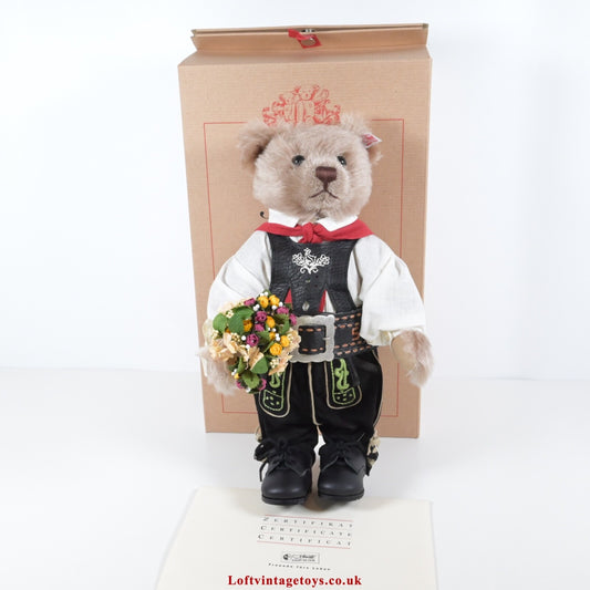 Steiff Bräutigam teddy Bear Groom - 038020 Ltd Edition of 500