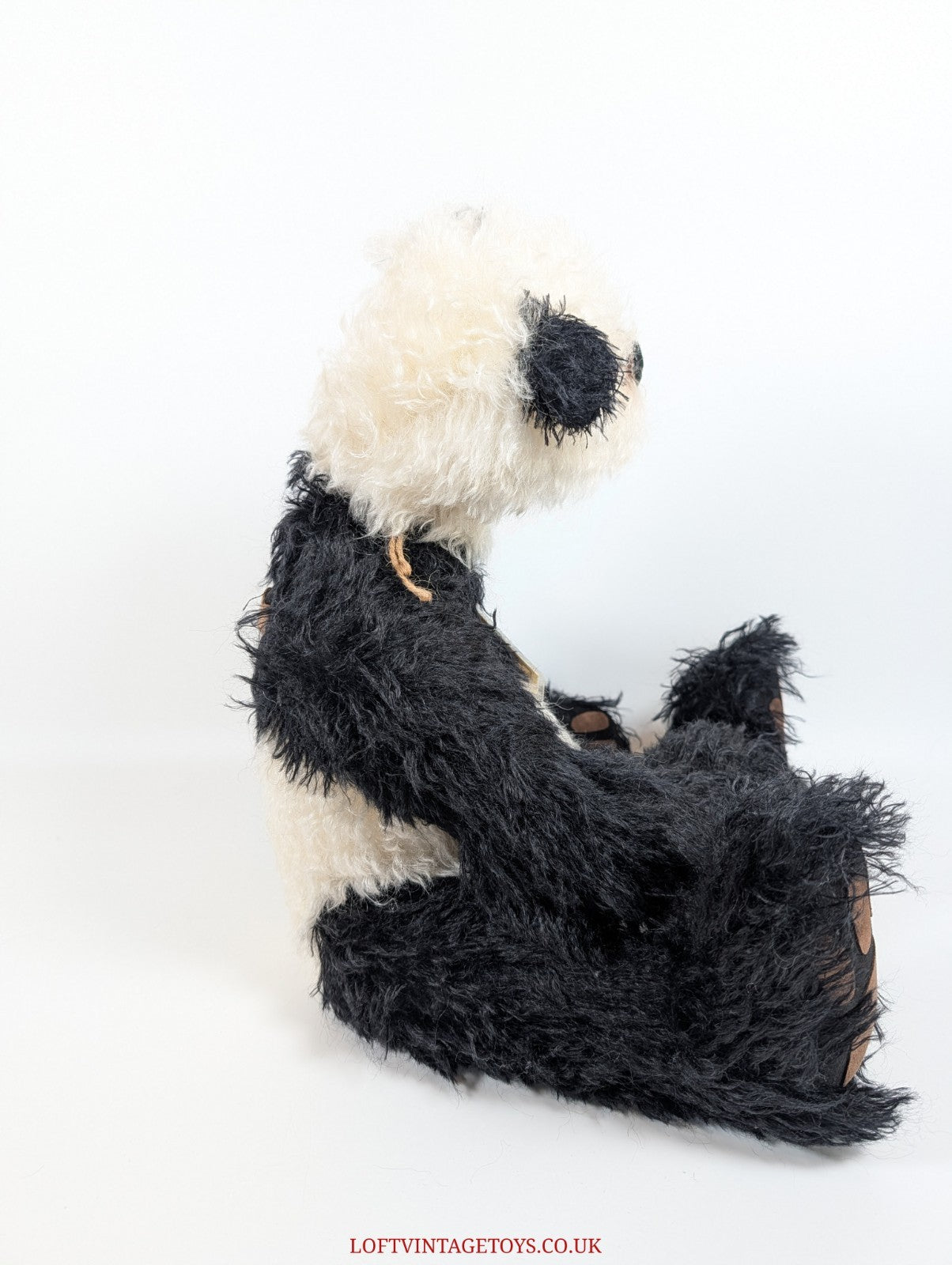 Teddystyle Bear "Chi Panda"  By Janet Clarke - One of a Kind 1/1