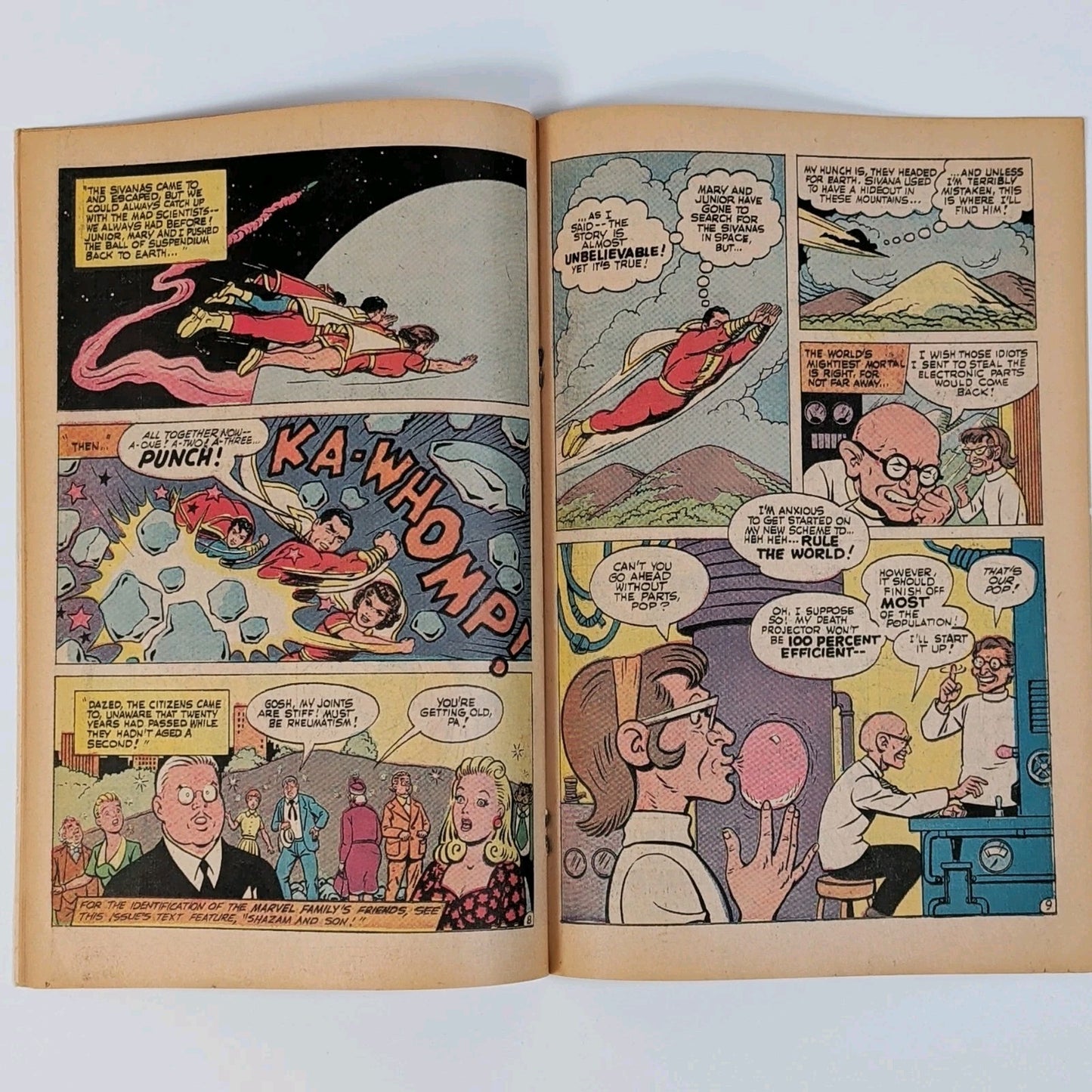 SHAZAM! #1, published in February 1973 by DC Comics