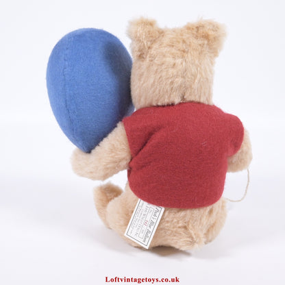 R.John Wright Winnie The Pooh Blue Balloon, Ltd Edition of 500
