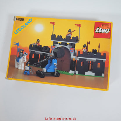 6059 LEGO Black Knights Knight's Stronghold - Near Complete