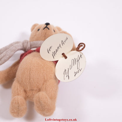 R John Wright Wintertime Pooh And Piglet, Artist Proof no. 3 of 5 - Very Rare