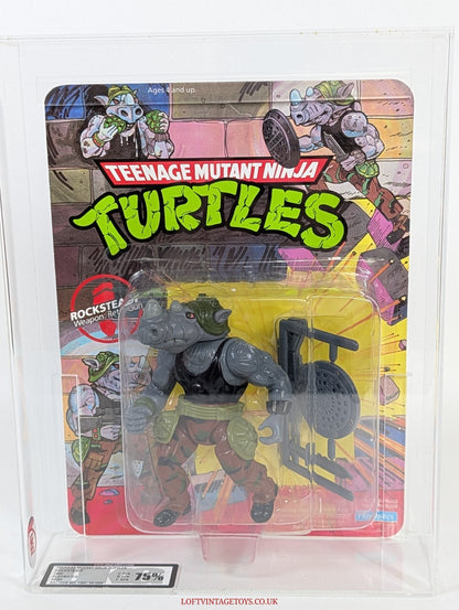 Teenage Mutant Ninja Turtles 1988 Rocksteady 10 BK Unpunched - UKG 75