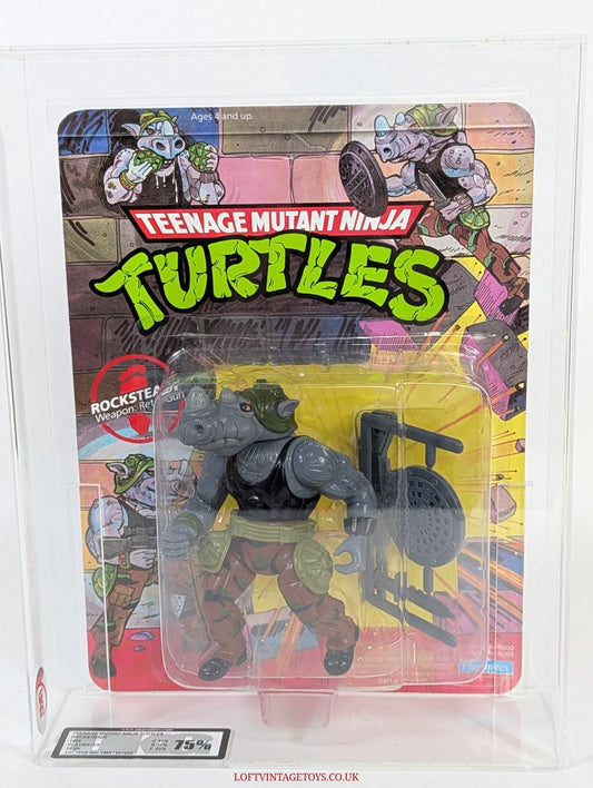 Teenage Mutant Ninja Turtles 1988 Rocksteady 10 BK Unpunched - UKG 75