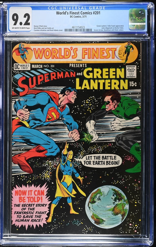 World's Finest #201 CGC 9.2 DC Comics 1971