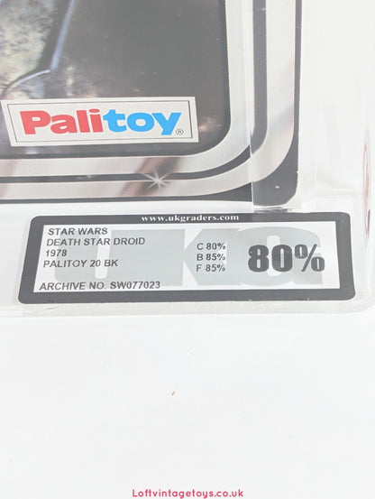 Vintage Star Wars Death Star Droid, Palitoy 20 BK - UKG 80