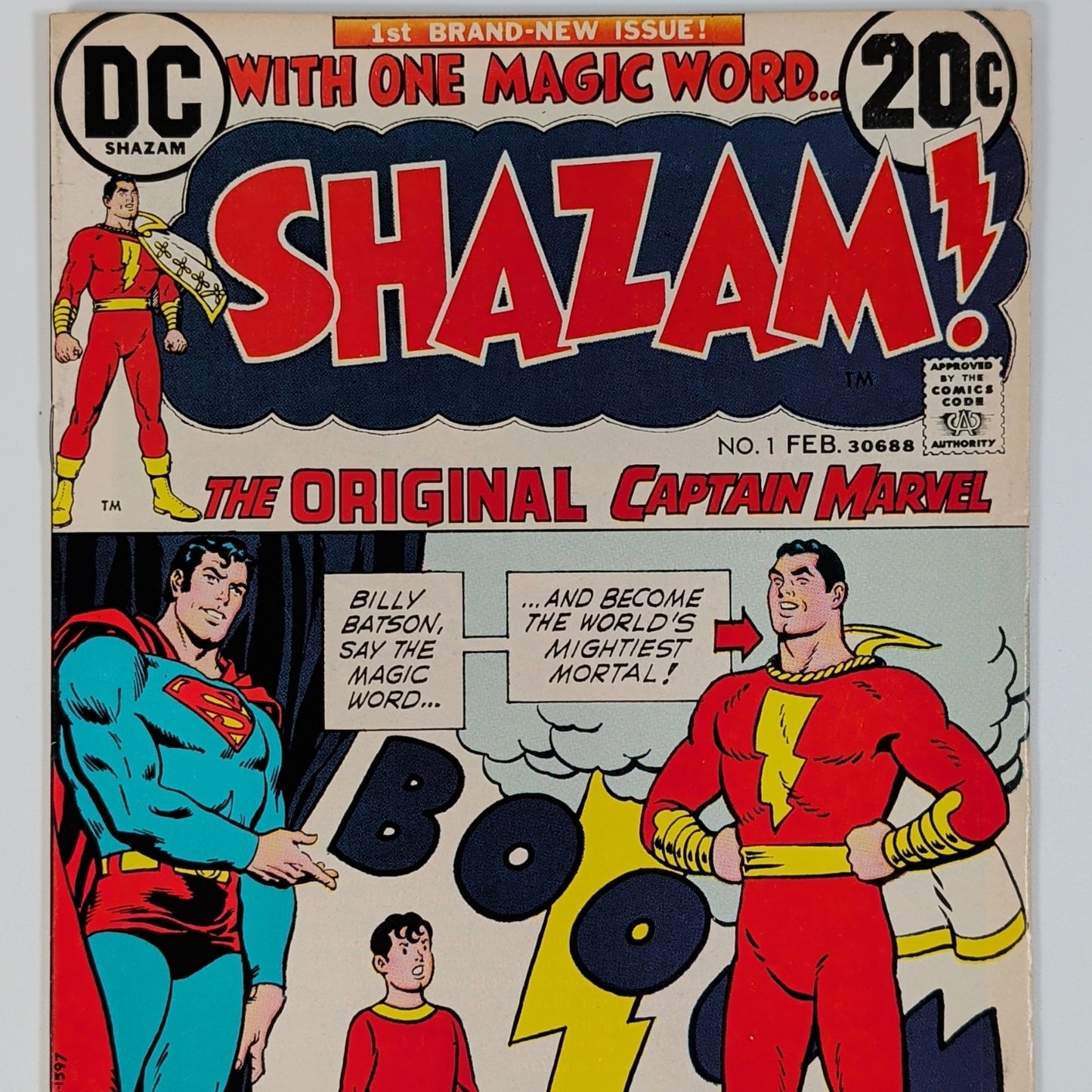 SHAZAM! #1, published in February 1973 by DC Comics