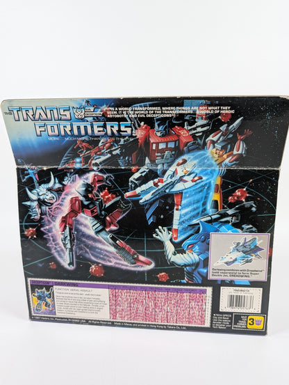 Hasbro Vintage Transformers Powermaster Darkwing With Throttle - Sealed Inside