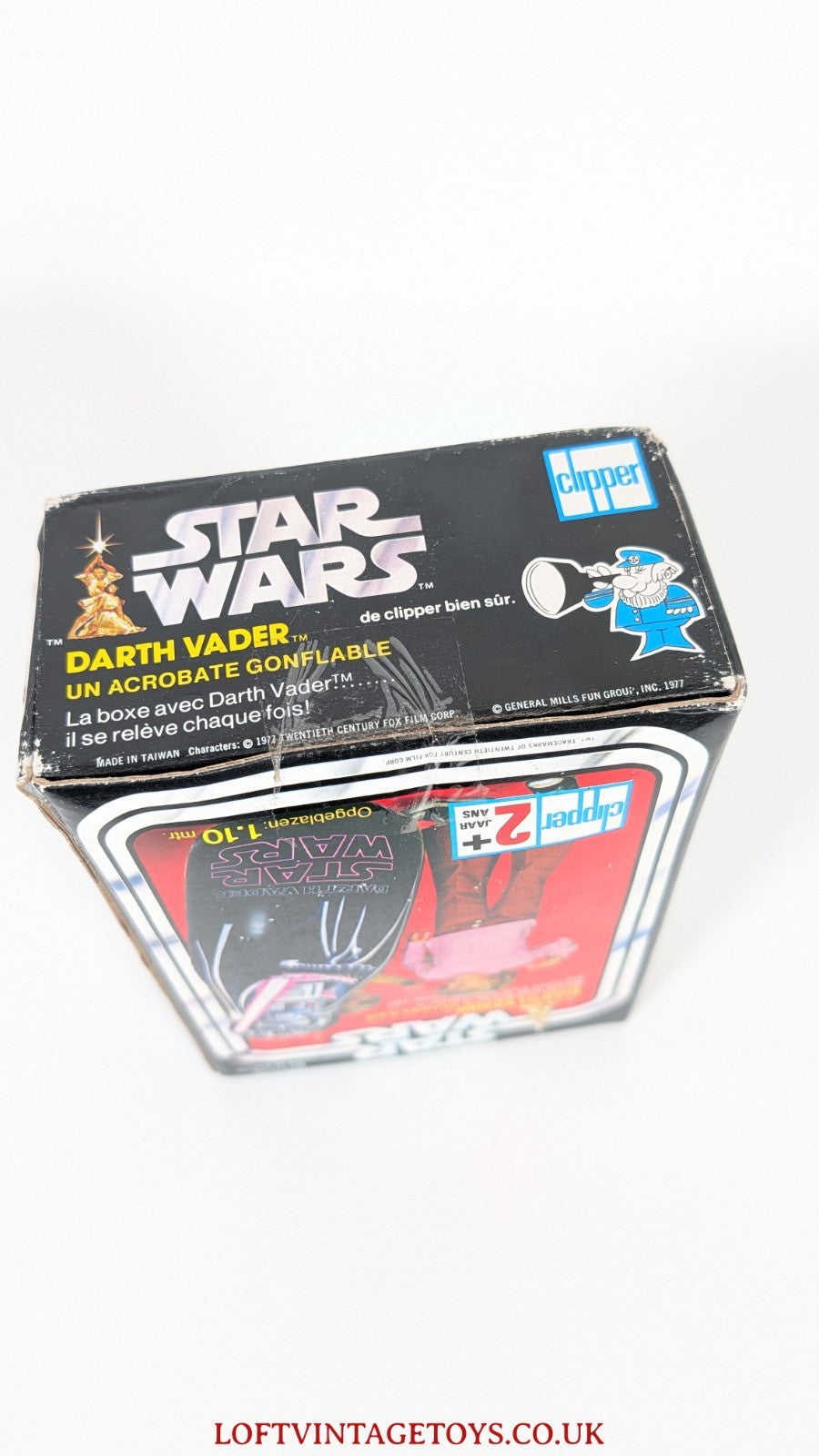 Star Wars Vintage Darth Vader Bop Bag Clipper - Sealed