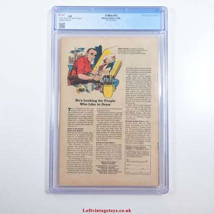 X-Men #14 CGC 6.0 Marvel Comics 1965, UK-Preisvariante – Hauptausgabe