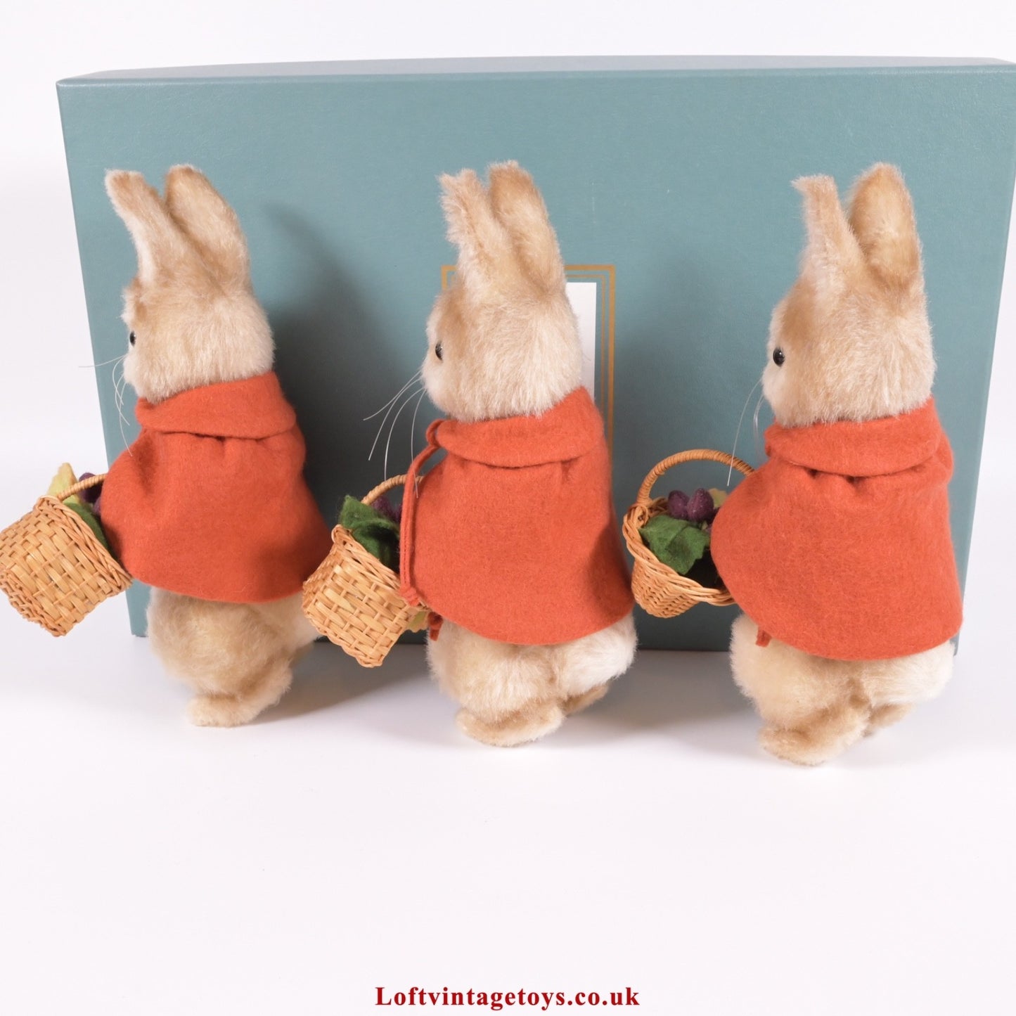 R John Wright  Beatrix Potter Flopsy, Mopsy & Cottontail, Ltd Ed of 500