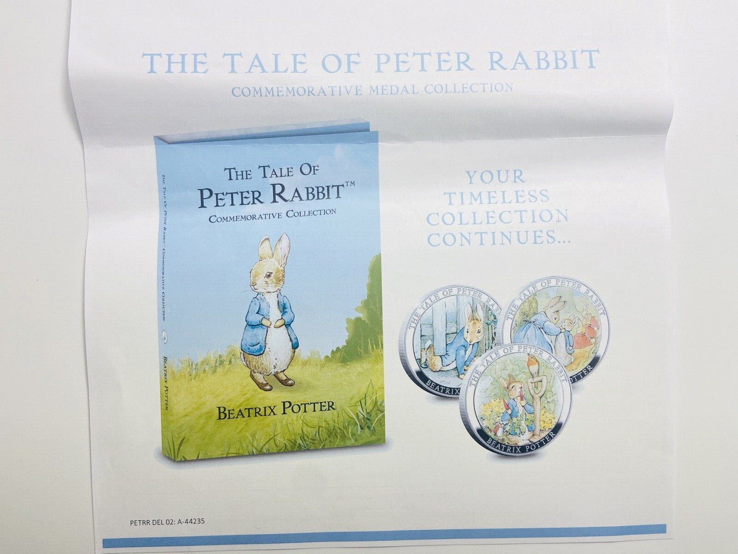 The Tail Of Peter Rabbit Commemorative Medal Collection