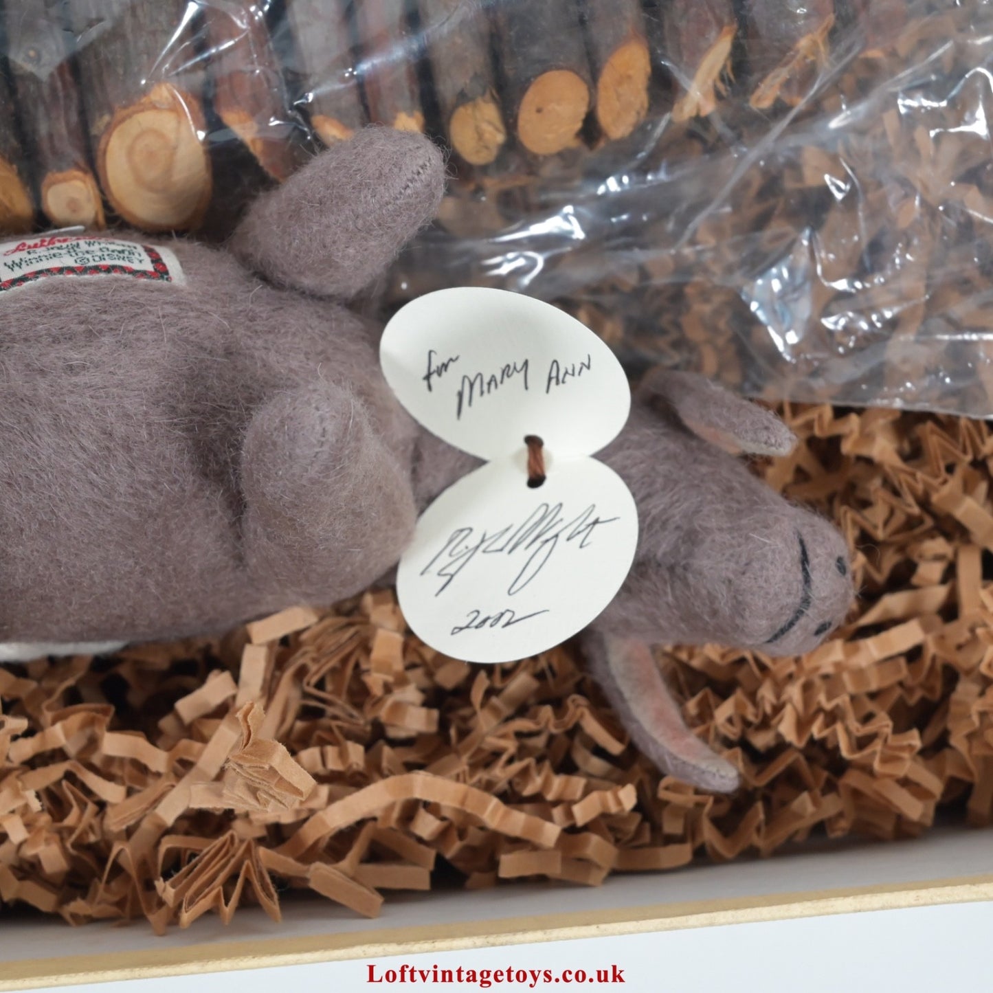 R John Wright Wintertime Eeyore, Artist Proof no. 3 of 5 - Very Rare