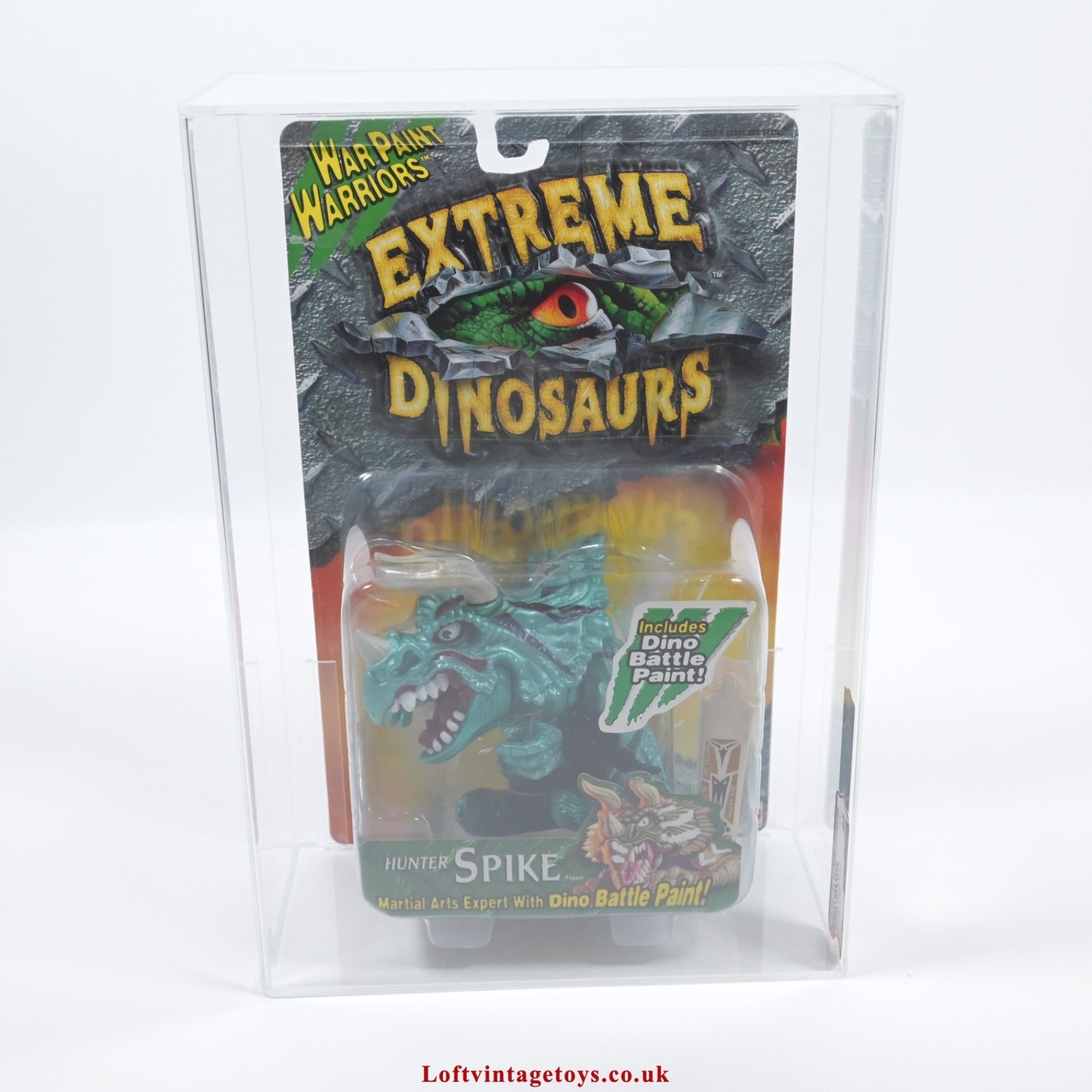 Extreme Dinosaurs War Paint Hunter Spike AFA 80, 1997 - Very RARE