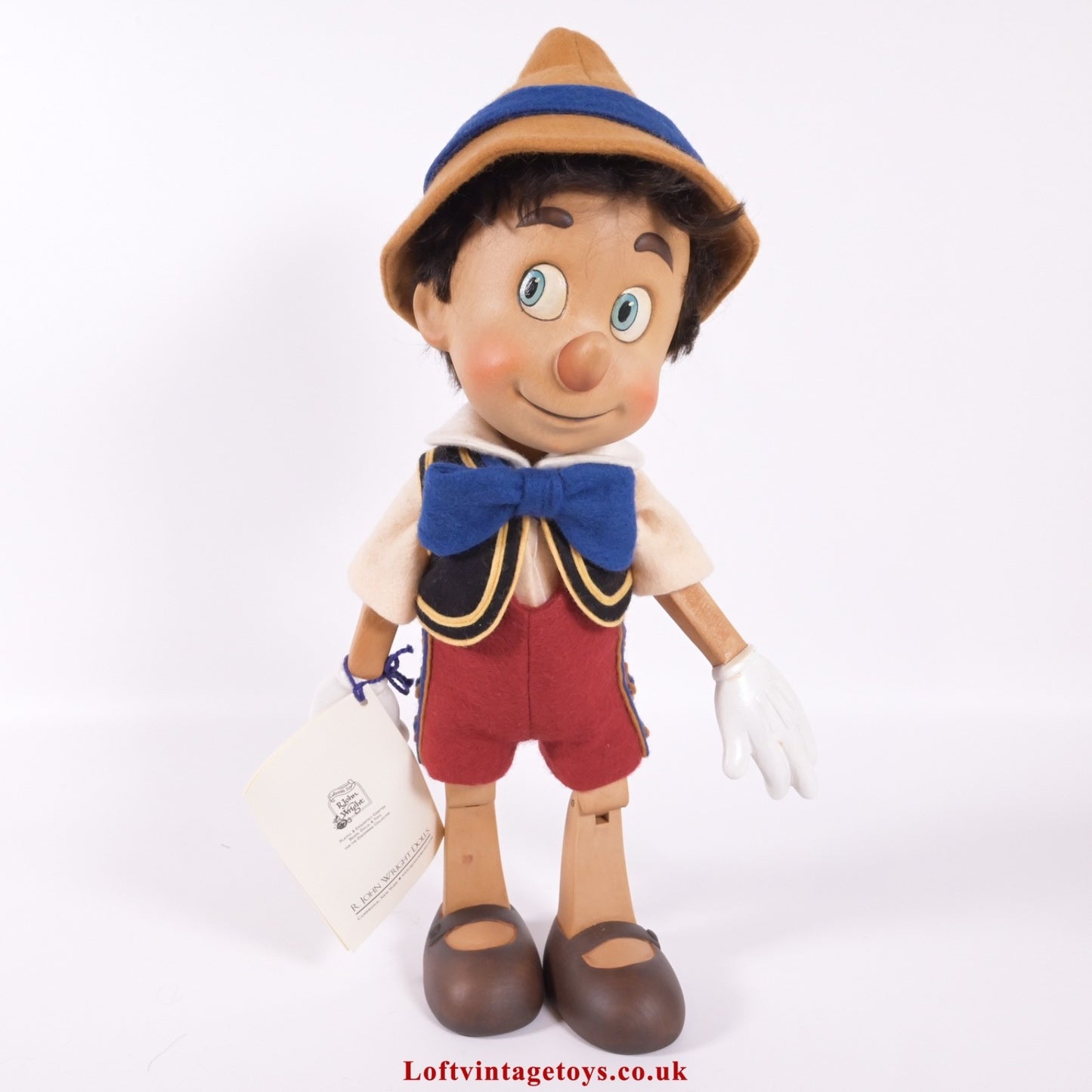 R. John Wright Pinocchio, Larger 16" Ltd Ed Version of 500