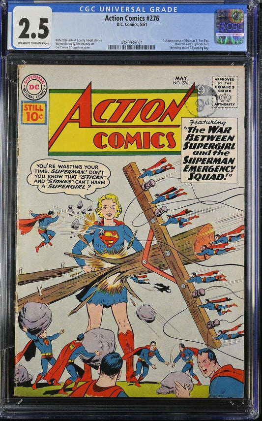 Action Comics 276 5/61 D.C. Comics CGC 2.5 KEY ISSUE