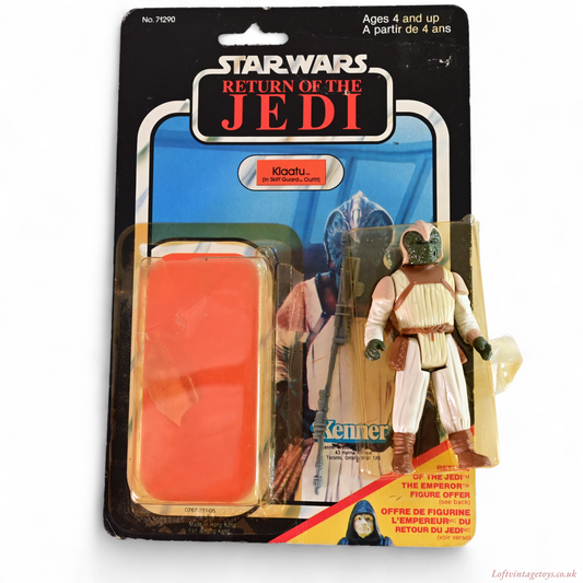 Kenner Star Wars Return Of The Jedi Klaatu Figure (in Skiff Outfit) - 1983