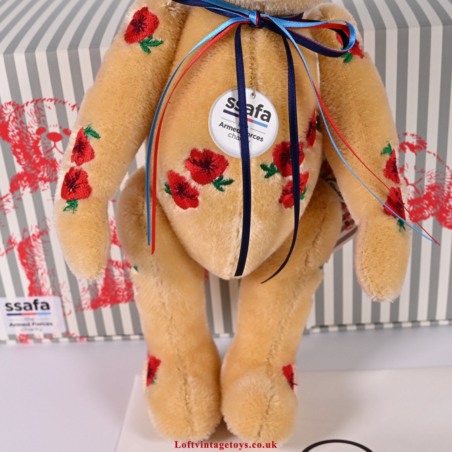 Steiff The Armistice SSAFA Limited Edition Teddy Bear - 690549