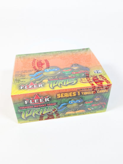 Fleer Teenage Mutant Ninja Turtles Series 1 Trading Cards Booster Box - Sealed
