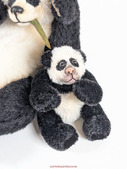 Loris Hancock Panda With Cub, from 2003