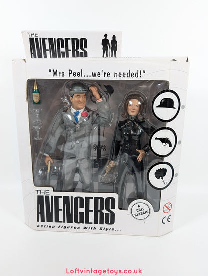 The Avengers TV John Steed & Emma Peel Action figures, Product Enterprise