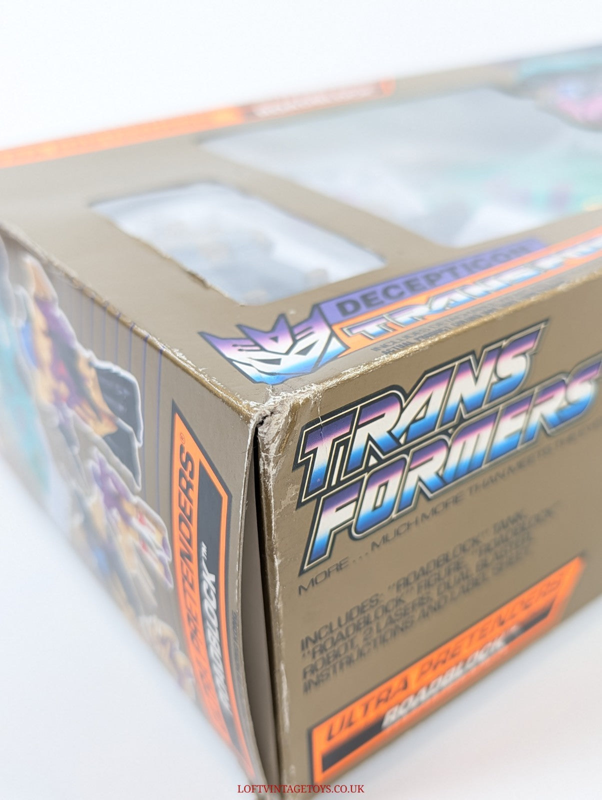Hasbro 1988 Transformers Ultra Pretenders Roadblock- Sealed inside