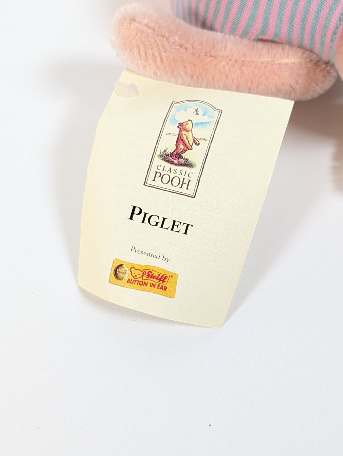 Steiff Classic Winnie The Pooh Piglet, Ltd Edition - 680021