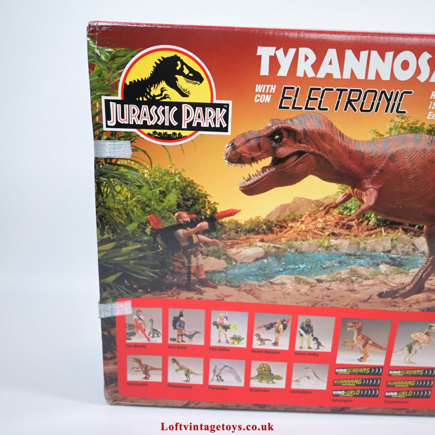 Kenner Jurassic Park Tyrannosaurus Rex Electronic Sound, New & Sealed