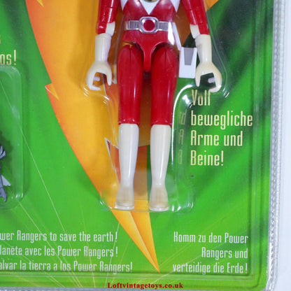 Bandai Vintage Power Rangers Red Ranger 1993 Action Figure - Sealed