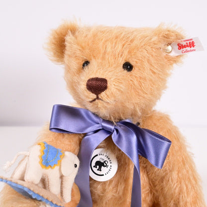 Steiff Teddy Bear With Little Felt Elephant - Limited Edition 1880 / 006166