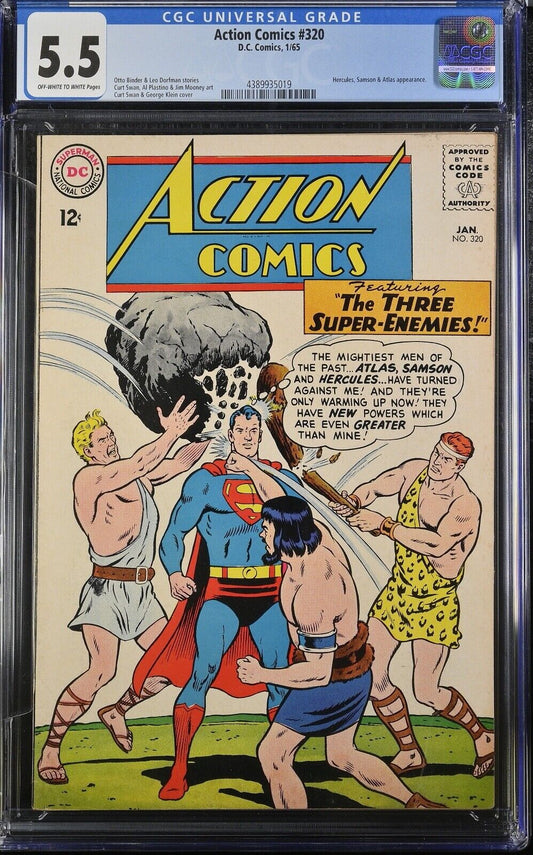 Action Comics 320 1/65 D.C. Comics CGC 5.5