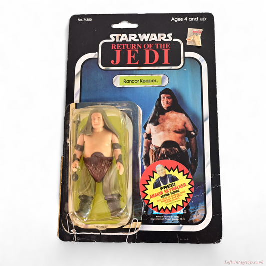 Vintage Star Wars Return Of The Jedi Rancor Keeper - 1984