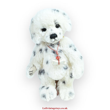 Charlie Bears Polka Dot the Dalmatian Dog, Minimo Collection, Ltd Ed of 1200