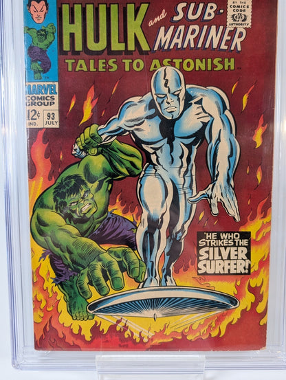 Tales To Astonish # 93 - CGC 5.0 - Marvel Comics, 1967