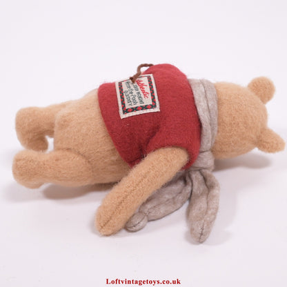 R John Wright Wintertime Pooh And Piglet, Artist Proof no. 3 of 5 - Very Rare